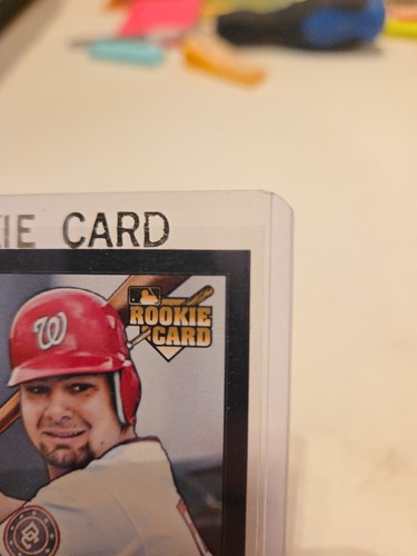 2007 Bowman Heritage Black 231 Jesus Flores Nationals Rookie Card /52 - Bild 3 von 7
