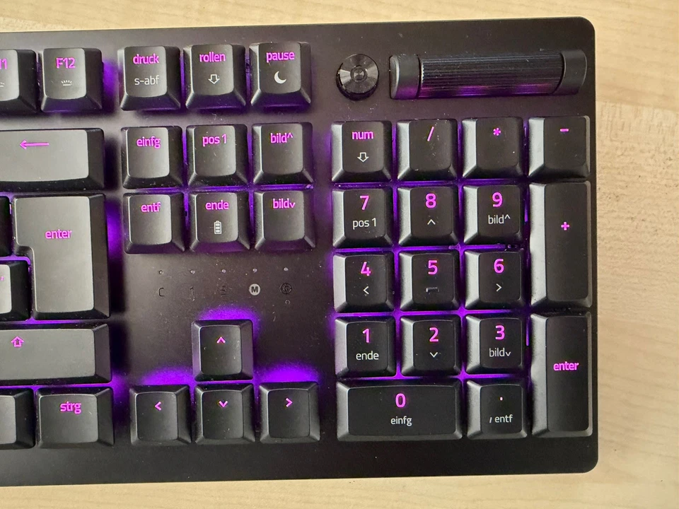 Razer DeathStalker V2 Pro, kabellose Gaming-Tastatur; RGB-Beleuchtung; DE - Bild 3 von 4