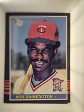 Ron Washington 1985 DONRUSS  #391 FREE SHIPPING