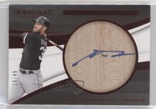 2018 Panini Immaculate Rookie Bats Red 19/49 Nick Delmonico Nicky Auto 1p5