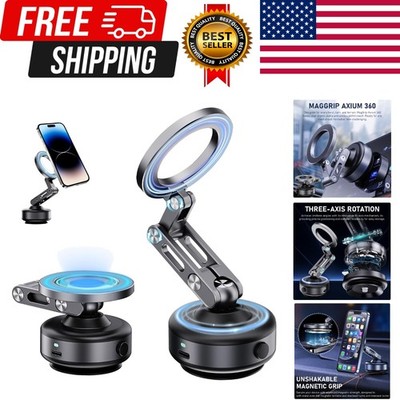 Nixie Vacuum Magnetic Car Phone Mount,Nixie N Go Pro 360 Adjustable Suction C...