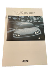 Brochure depliant Ford Cougar dati e tecnica del 03/1999, 18 pagine