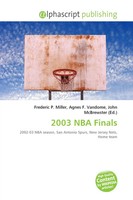 Frederic P. Miller (U. A.) | 2003 Nba Finals | Taschenbuch | Englisch (2026)