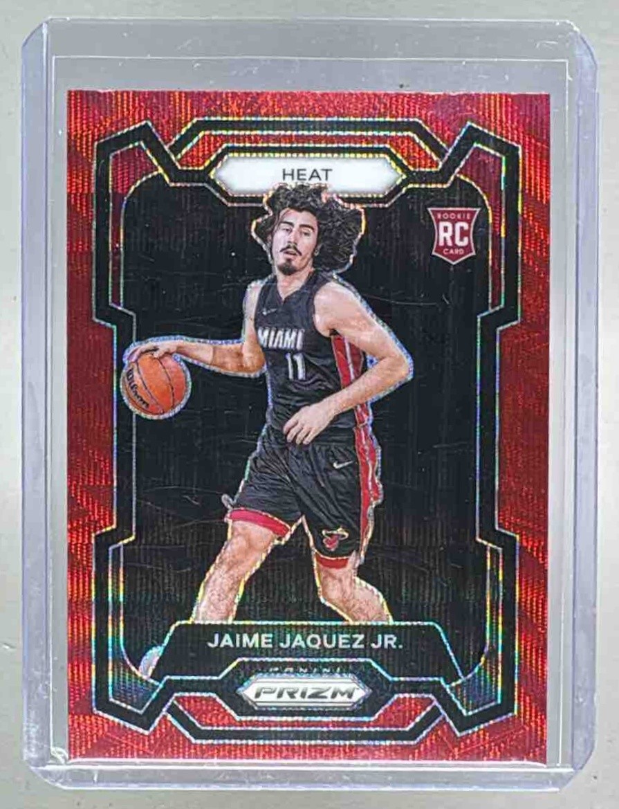 Jaime Jaquez Jr 2023 Panini Prizm #137 Ruby Wave Rookie RC
