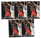 1993-94 Stadium Club Basketball Michael Jordan Base Card Lot #169 (5) NM-MT