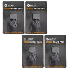 Brake Pad Set for Triumph Speed Triple BMW S1000RR Front Semi-Metallic 4 Pack