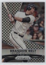 2015 Panini Prizm Black & White Checker Prizm 102/149 Brandon Belt #5 0b0