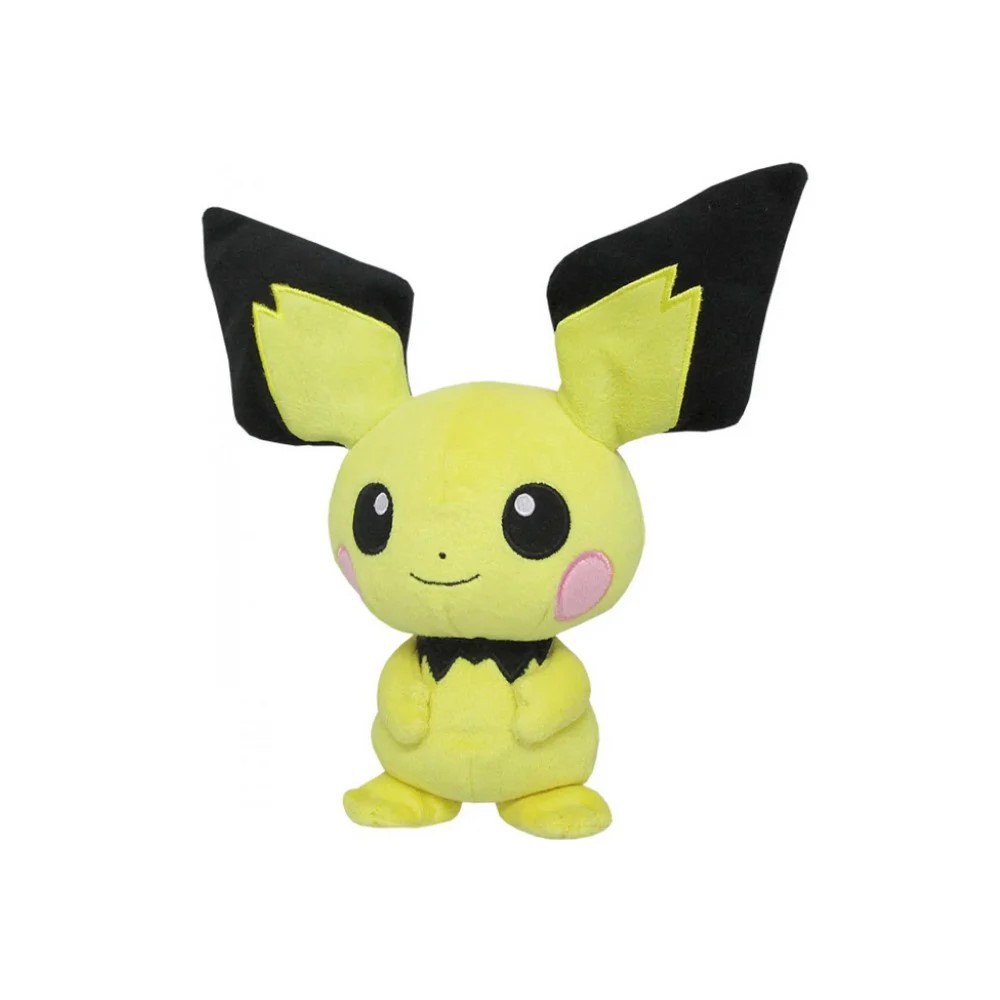 Peluche Pichu Pokemon All Star Collection originale pour cadeau enfant