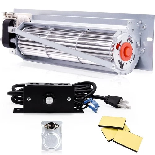 Parts Kit DN116 GFK4 FK12 FK24 Replacement Fireplace Blower Fan with 3-prong p