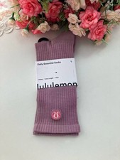 NWT Lululemon Unisex Daily Essential Crew Socks Size Large
