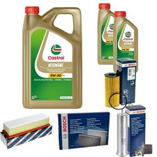 BOSCH inspektionspaket 7 L Castrol EDGE 5W-30 M f�r BMW X5 xDrive25d sDrive25d
