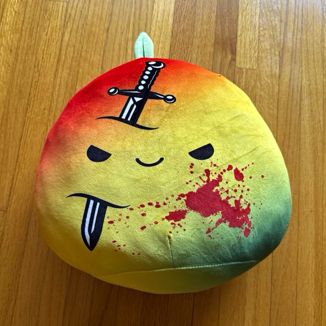 F*** Mangos Round Plush Stuffed Toy