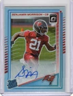 2025 Donruss Optic Benjamin Morrison Holo (RAW)