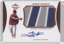 2015 Leaf Trinity Patch Auto Bronze Jeison Guzman #PA-JG2 Patch Auto 1u6