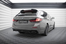 Maxton Design Diffusor Heckansatz passend für BMW 5er G30 / G31 FL schwarz Hochg