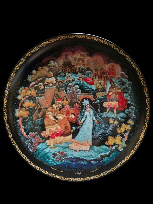 Set of 11 RUSSIAN LEGENDS Porcelain Plates by BRADFORD EXCHANGE