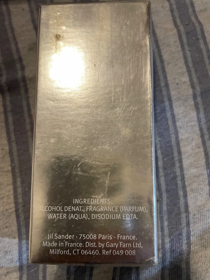 Lijadora Jil Pure Jil Sander Edt 50 ml. Raro, vintage 2003. Precintado Foto 3 de 3