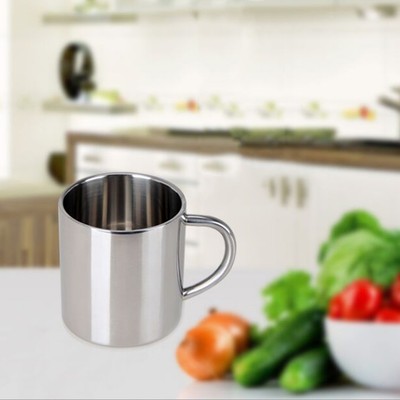 Edelstahl Doppelwand Isolierbecher Tasse Kaffee Bier Tee