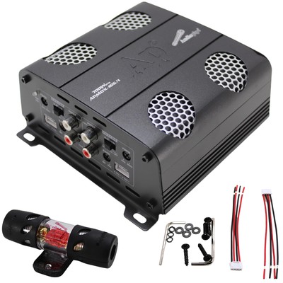 165 Watt 2-Ohm Full Range 4 Channel Class-D Mini Amplifier APMOX-165.4 Audiopipe