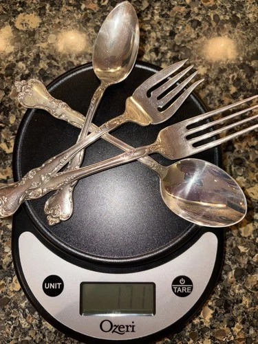 171 Grams Reed & Barton Sterling Silver Flatware Lot - 4 Pc 2 Spoons 2 Forks