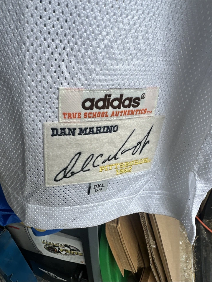 #13 Dan Marino 1979-1982 University of Pttsburgh Home Adidas Jersey - Image 2 of 4