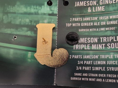JAMESON IRISCHER WHISKEY SAMMLERSTÜCK J PIN DUBLIN IRLAND - Bild 3 von 6
