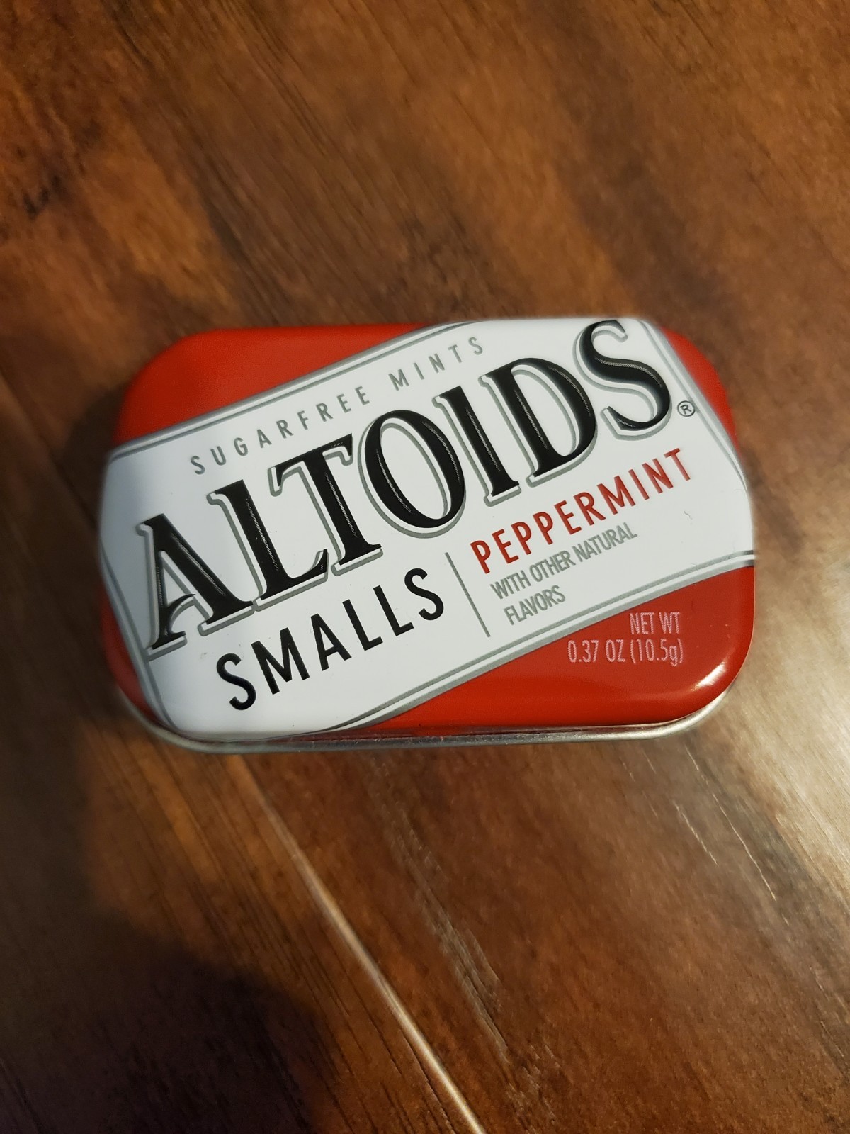 Altoids Smalls Mints Peppermint 2013 Collectible Tin Package Empty Container USA