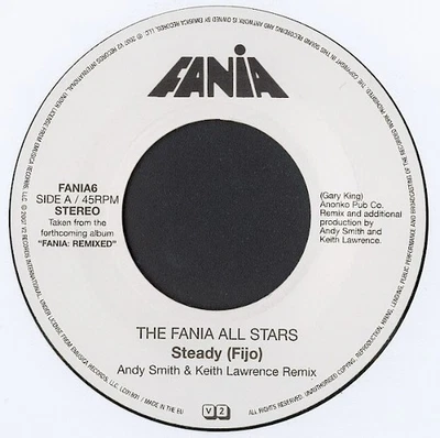 Fania All Stars / Ralfi Pagan - Steady (Fijo) / Didn't Want To Have To Do It (7" - Image 1 of 2