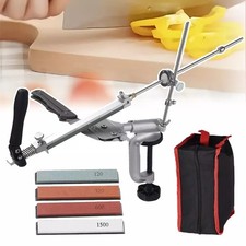 Adjustable Professional Knife Sharpener Fix Angle Kitchen Sharpening System kit