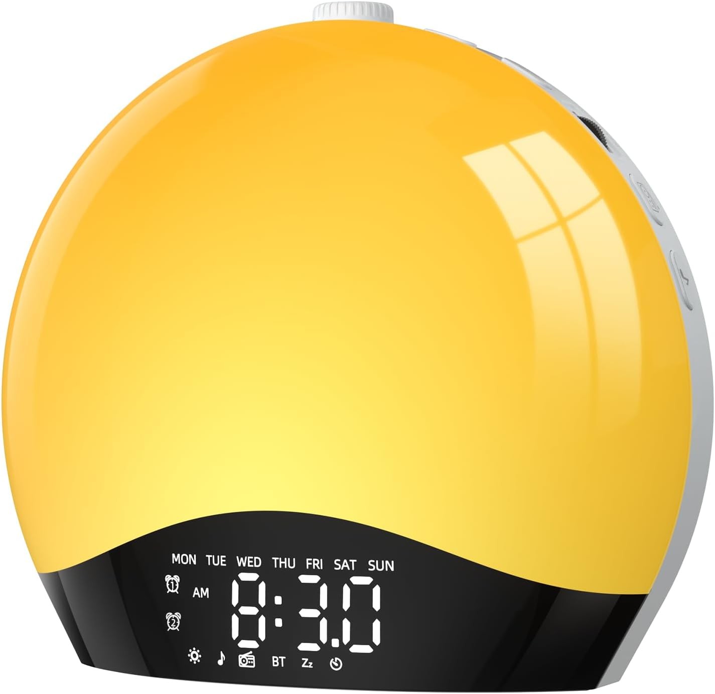 LIORQUE Sunrise Alarm Clock Wake Up Light Clock with Sunrise/Sunset Simulation,