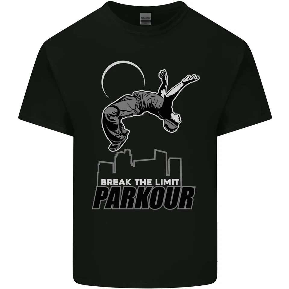 Parkour Frei Laufen Bremse The Limit Kinder T-shirt Kinder