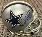 Danny White Autograph Dallas Cowboys Mini Helmet TriStar Cert. Signed On 8/28/04