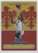 2014-15 Panini Excalibur Crusade Red 38/99 Thaddeus Young #101 8f4