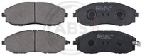 A.B.S. 37130 Bremsbelagsatz, Scheibenbremse Vorne FüR Hyundai