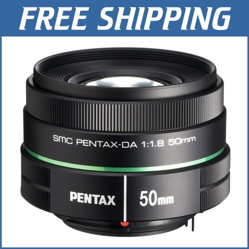 Versatile DA 50mm f/1.8 Lens for Beautiful Focus Control and Easy Switching