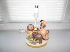 Lambs  Ivy Safari Jungle Lamp Child Baby Nursery WORKS  NO SHADE 