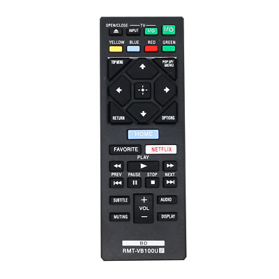 Replacement Remote Control for Sony BDP S3500, BDPS3500 Blu-ray