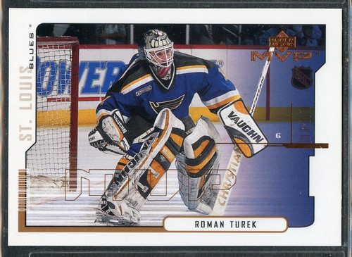 2000 Upper Deck MVP Roman Turek #158 card