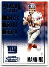 2016 PANINI CONTENDERS ELI MANNING CLEVELAND BROWNS #4