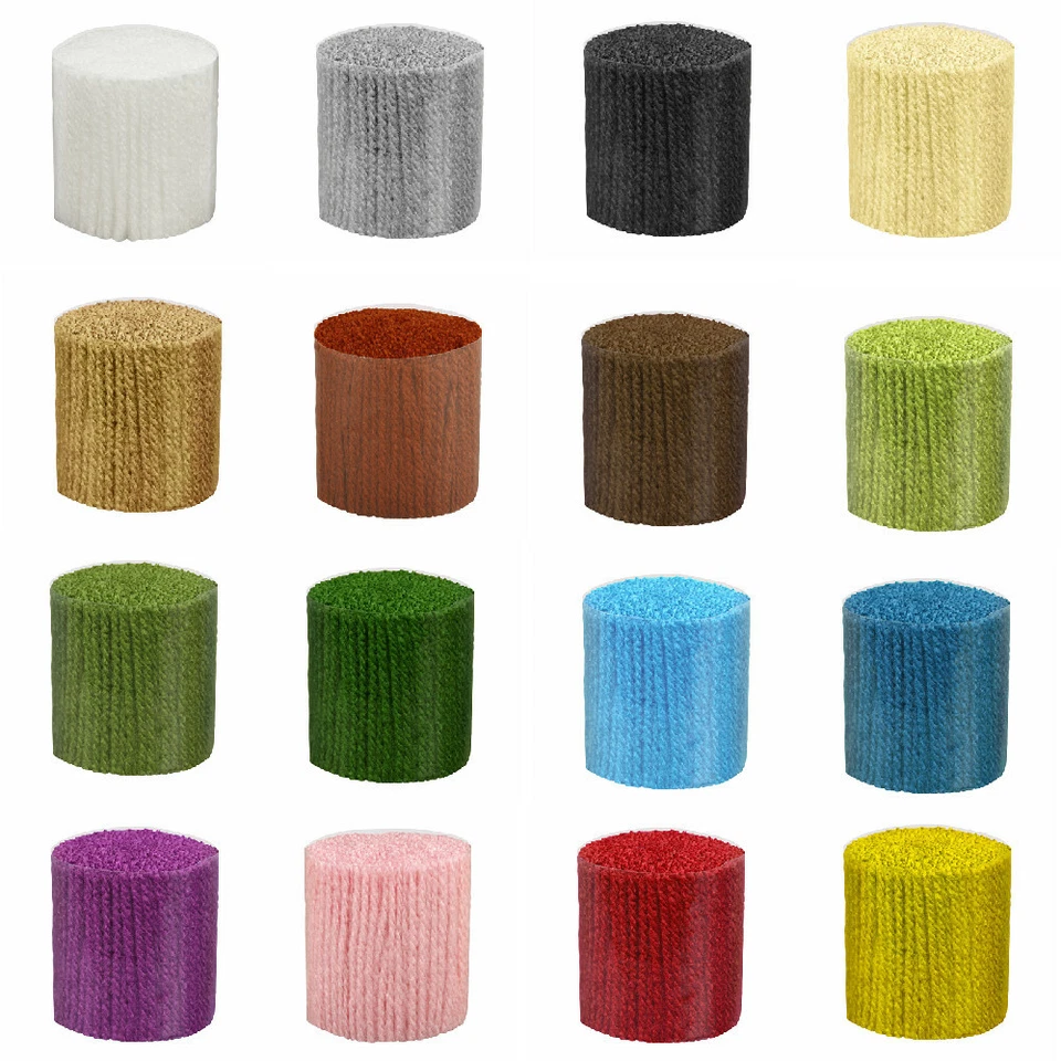 Trimits Latch Hook Wool Yarn 400 strands 3ply Use on 5hpi canvas