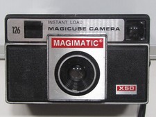 Magimatic X50 126 Instant Load Magicube Camera. In untested condition.