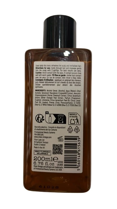 2x Vines Vintage American Bay Rum Hair Tonic 200ml - Image 2 of 2