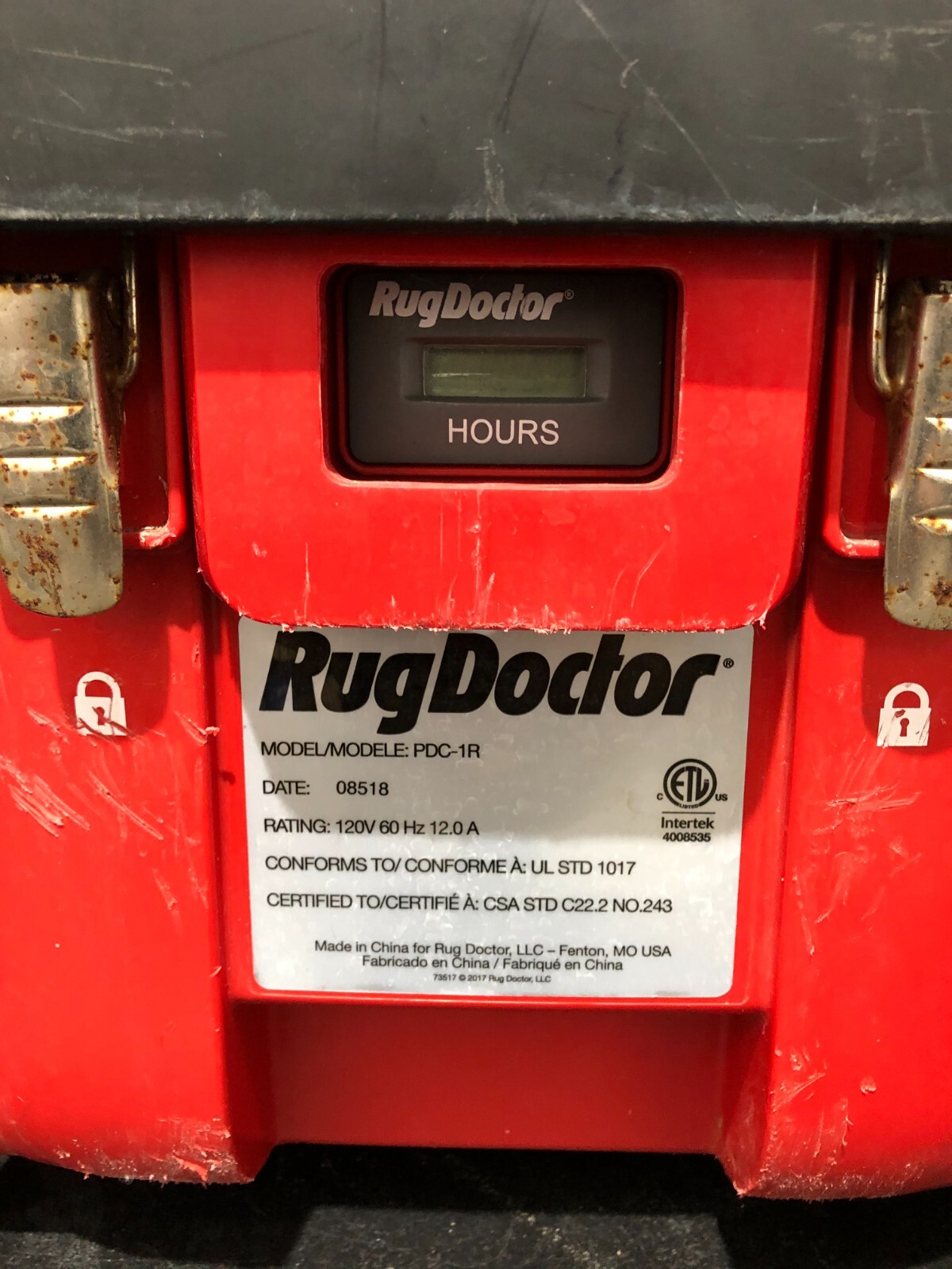 Rug Doctor Pro Deep Commercial Carpet Cleaning Machine PDC1R eBay