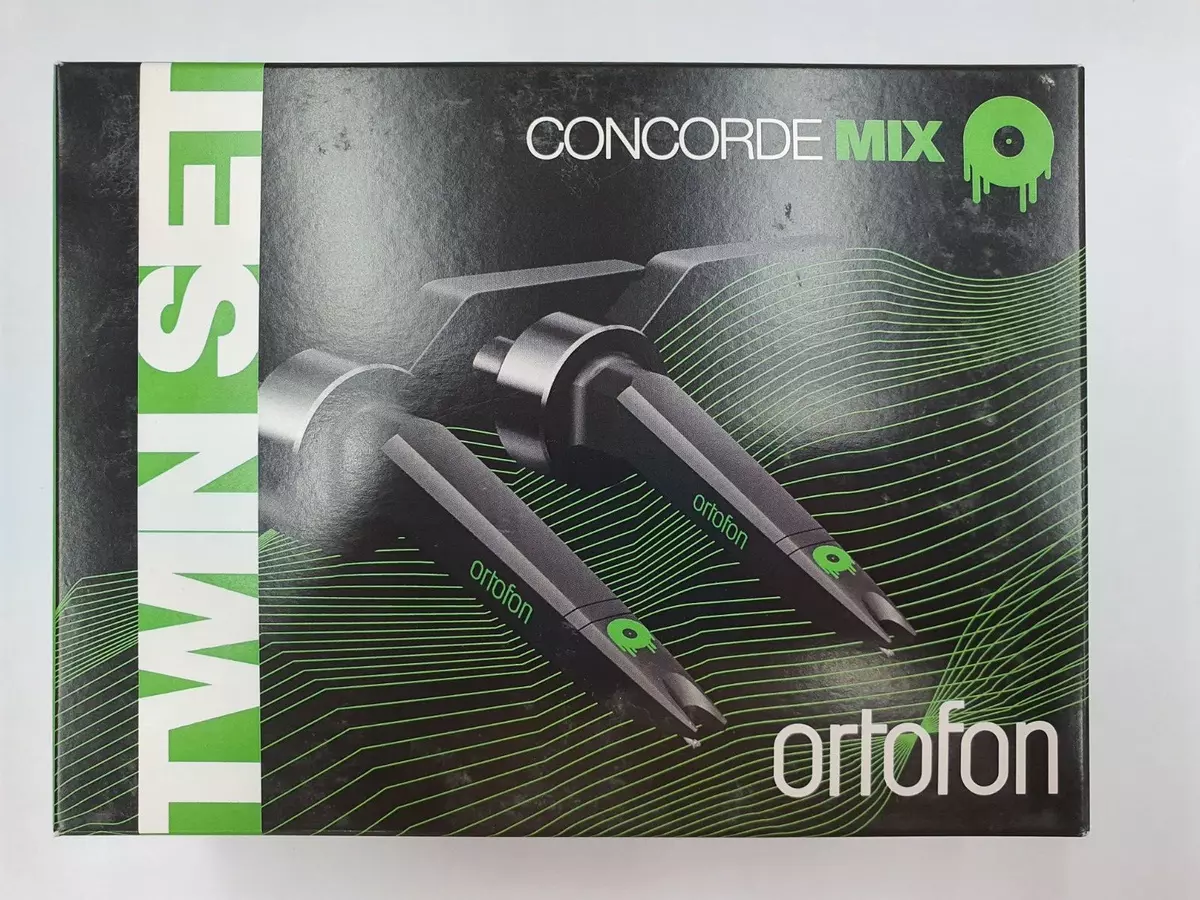 ORTOFON Concorde MKII MIX Twin Set PROFESSIONAL DJ CARTRIDGE, DENMARK