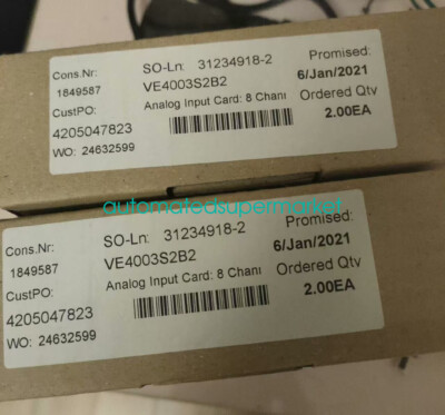 1PCS NEW VE4003S2B2 31234918-2 controller Shipping by DHL/FedEX