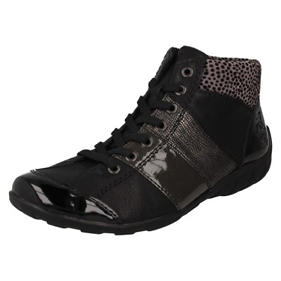 Ladies Rieker Casual Ankle Boots *L65A3*
