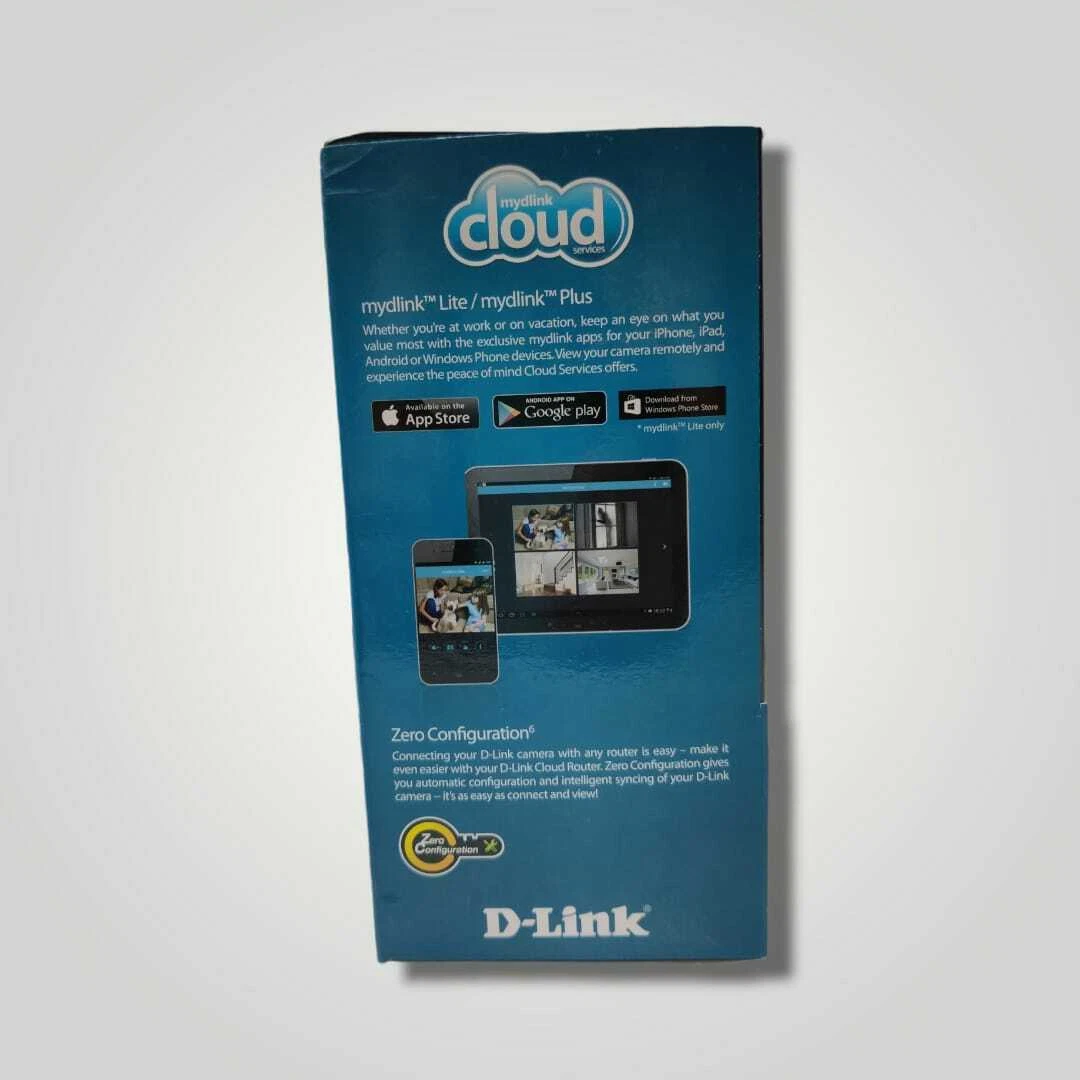D-Link DCS-942L Web Cam Cloud Camera DAY/NIGHT Works 790069355332.
