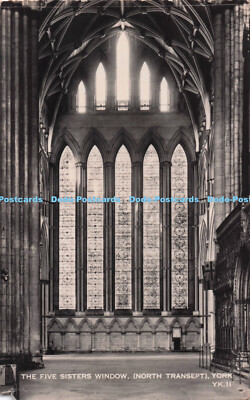 R714444 York. Die fünf Schwestern Fenster. North Transept. Lansdowne. London. RP