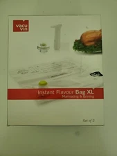 Vacu Vin Marinating and Brining bag. Bags only. No Vacuum pump