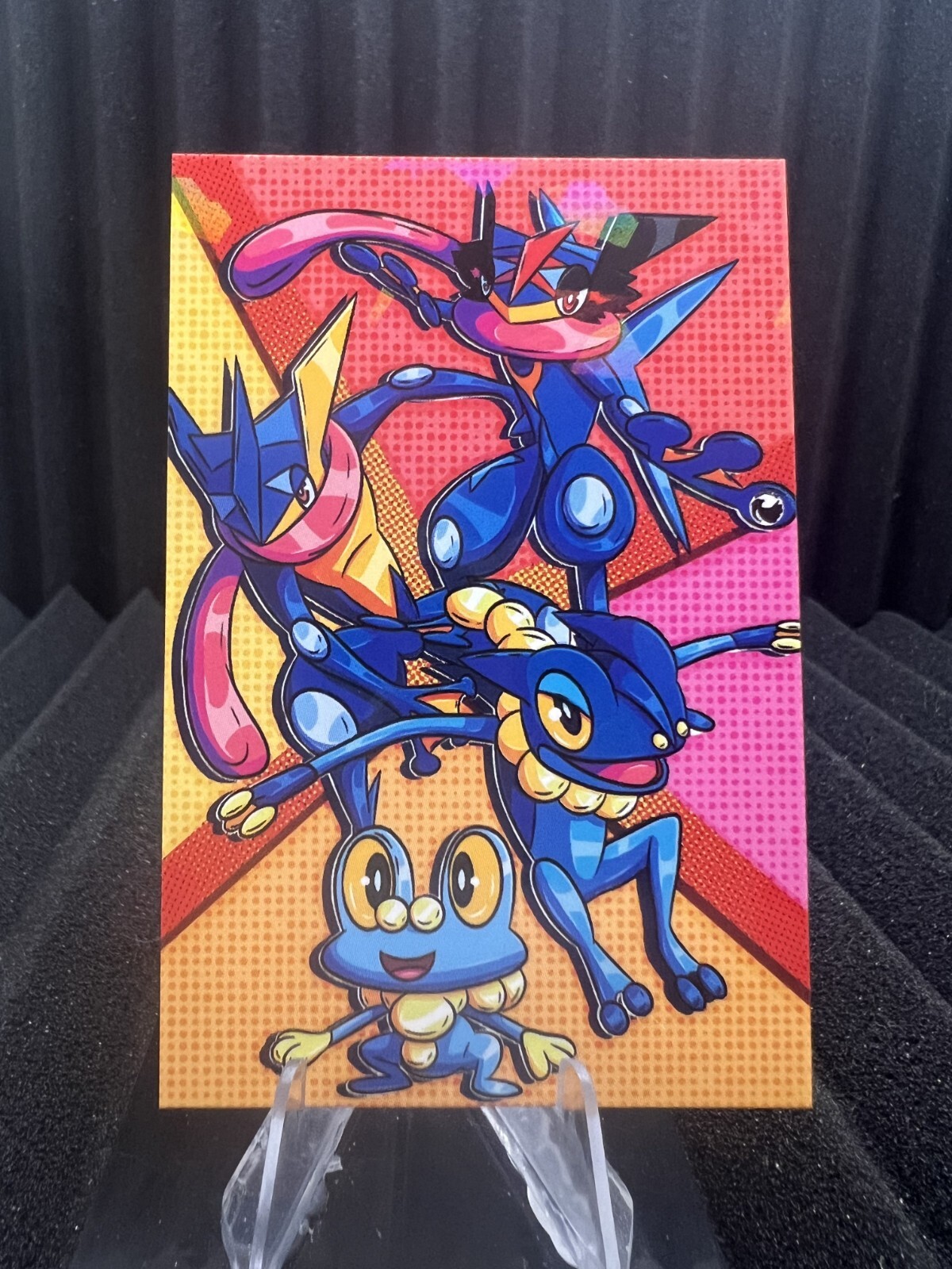 Greninja Evolutions - Cracked Ice Holo - Team Rocket Card Database- Pokemon Card